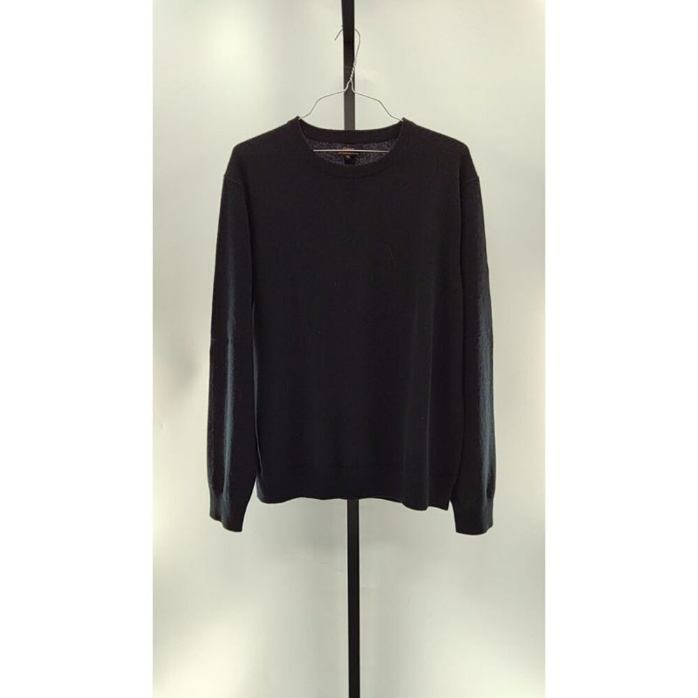 Quince Women Mongolian Cashmere Crewneck Sweater Black XL